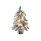 thumbnail image 2 of Xihbxyly Mini Árbol de Navidad, Diseño de Pino Blanco, con Luces y Base de Madera, Decoración de Mesa, Ambiente Festivo, Ideal para La Oficina o El Hogar, Tamaño de 45 Cm, Batería No Incluida., 2 of 6