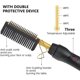 thumbnail image 5 of Plancha de pelo eléctrica con peine caliente, 2 en 1, de calentamiento rápido, con cerámica anti-quemaduras para cabello natural (Set 02), 5 of 5