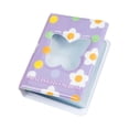 thumbnail image 2 of yuksok Business Card Holder 3 Inch Mini Photo Album Cartoon Card Folder 40 Pockets Card flower and butterfly, 2 of 7