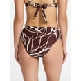 thumbnail image 3 of Time and Tru Women's and Women’s Plus Ruched Front Bikini Bottoms, Sizes XS-3X, 3 of 5
