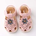 thumbnail image 7 of Odeerbi Infant Toddler Girls Shoes Princess Sandals Prewalker Flower Party Shoes Baby Kids Sandals Pink, 7 of 7