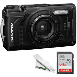 OM SYSTEM Tough TG-7 ブラック OM SYSTEM Tough TG-7 Digital Camera (Black)