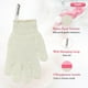 thumbnail image 2 of Guantes exfoliantes Evridwear, 3 pares, de nailon ligero para baño, 2 of 8