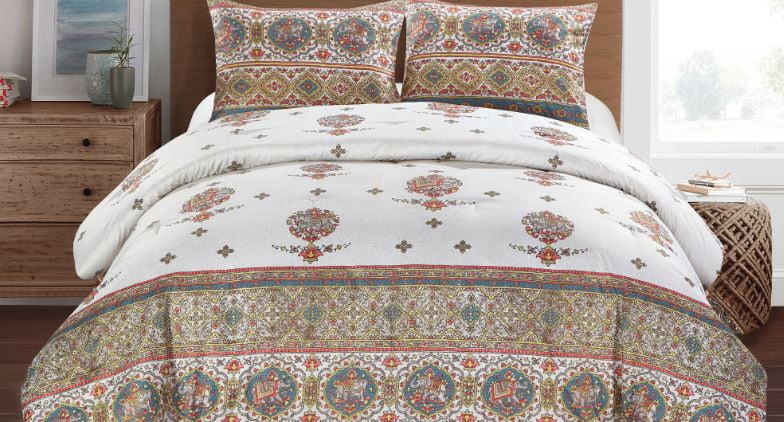 Linked Medallion 3 Piece Comforter Set by Better Homes & Gardens