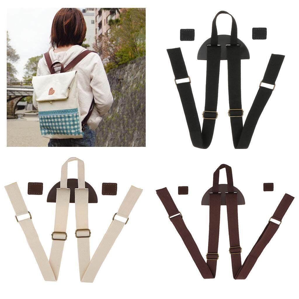 DIY Bag Accessories Backpack Polyester Adjustable strap Shoulders bag Cotton Sewing Belt Strap Black