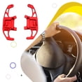 thumbnail image 4 of Maytalsory 2pieces Easy Installation Car Steering Wheel Shift Paddle For Convenient Gear Shifting Elegant red, 4 of 6