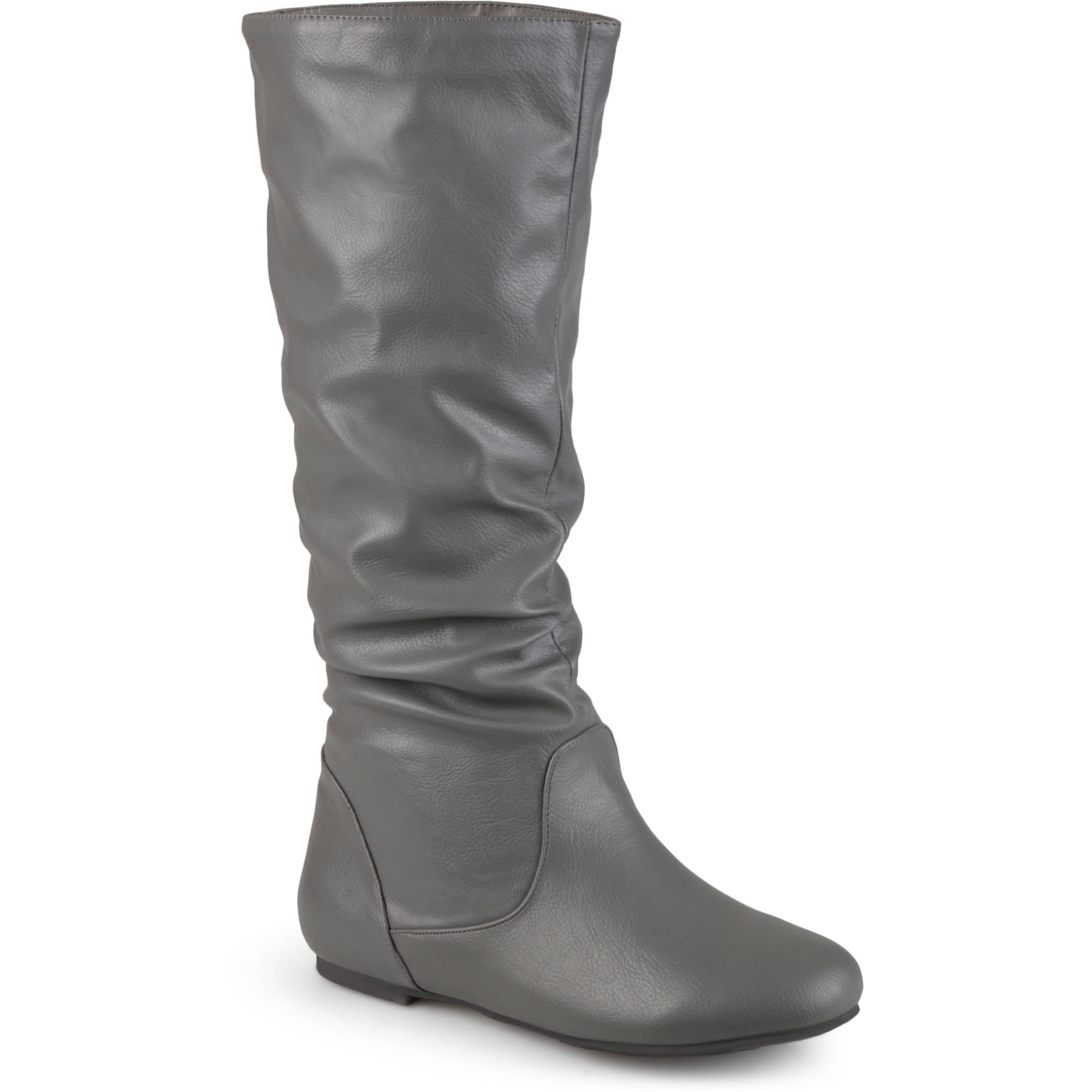 Womens Slouch Riding Mid-Calf Boots - Walmart.com