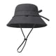 thumbnail image 1 of Sombrero de pescador de ala ancha, de lujo, informal, ligero, para pesca Negro, 1 of 9