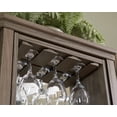 thumbnail image 4 of Home Source Jill Zarin Home Corner Bar Cabinet Grey, 4 of 5
