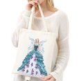 thumbnail image 3 of Bolsa de pintura de diamantes DIY Angel Shopping Tote Mosaic Kit Art Drawing (BB027), 3 of 9