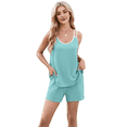thumbnail image 2 of Ensemble Décontracté d'Été pour Femme 2 Pcs Vert G, 2 of 10