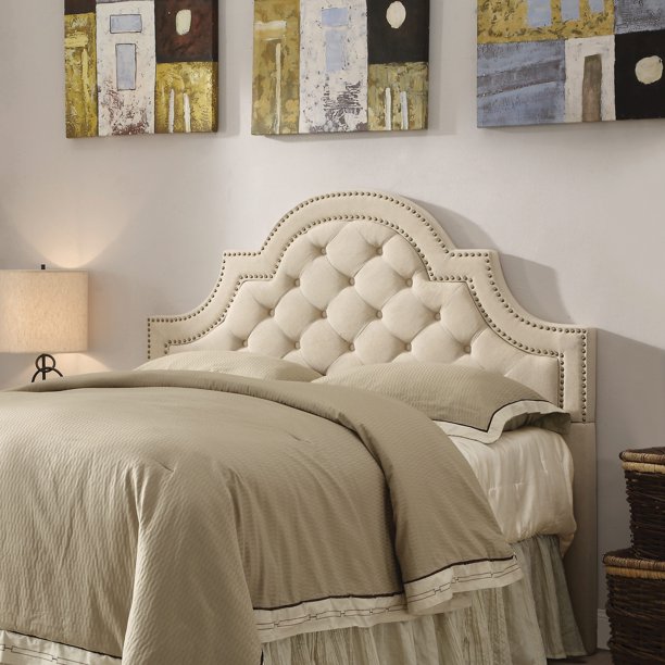 Ojai Eastern King and California King Tufted Upholstered Headboard