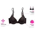 thumbnail image 5 of Maidenform Comfy Soft Demi Underwire Bra Shell Ivory Dot 34C Women's, 5 of 6