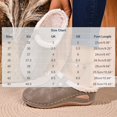 thumbnail image 4 of Taqqpue Clogs for Women Mules Shoes - Slip On Womens Comfortable Slides Closed Toe Walking Platform Sandals Fall Winter Keep Warm Fuzzy Sandal Under 15 for Women, 4 of 10