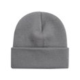thumbnail image 2 of Beanie Hat | Fashion Skully Cap for Men & Women with Soft Acrylic Poly Fabric Gray One Size, 2 of 5