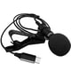 thumbnail image 5 of Mini Lavalier Microphone for Phone Recording with Clip Black Wired Mic, 5 of 5