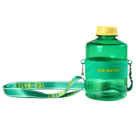 

Hloma 800ML Sports Bottle Large Capacity Good Sealing Heat Resistant BPA Free Clear Drink Plastic Wide Mouth Water Bottle for Outdoor