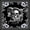 Black White 04, variant on Homewish Goth Skull Initial B Queen Sheets,Romantic Flowers Queen Sheet Sets,Happy Halloween Bed Set,4 Pieces,1 Flat Sheet, 1 Fitted Sheet and 2 Pillowcases