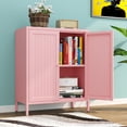 thumbnail image 7 of Bathroom Floor Cabinet,Storage Cabinet with Adjustable Shelf,Modern Freestanding Organizer,Farmhouse Buffet Sideboard,Accent Cabinets for Bathroom,Kitchen,Entryway, 7 of 7