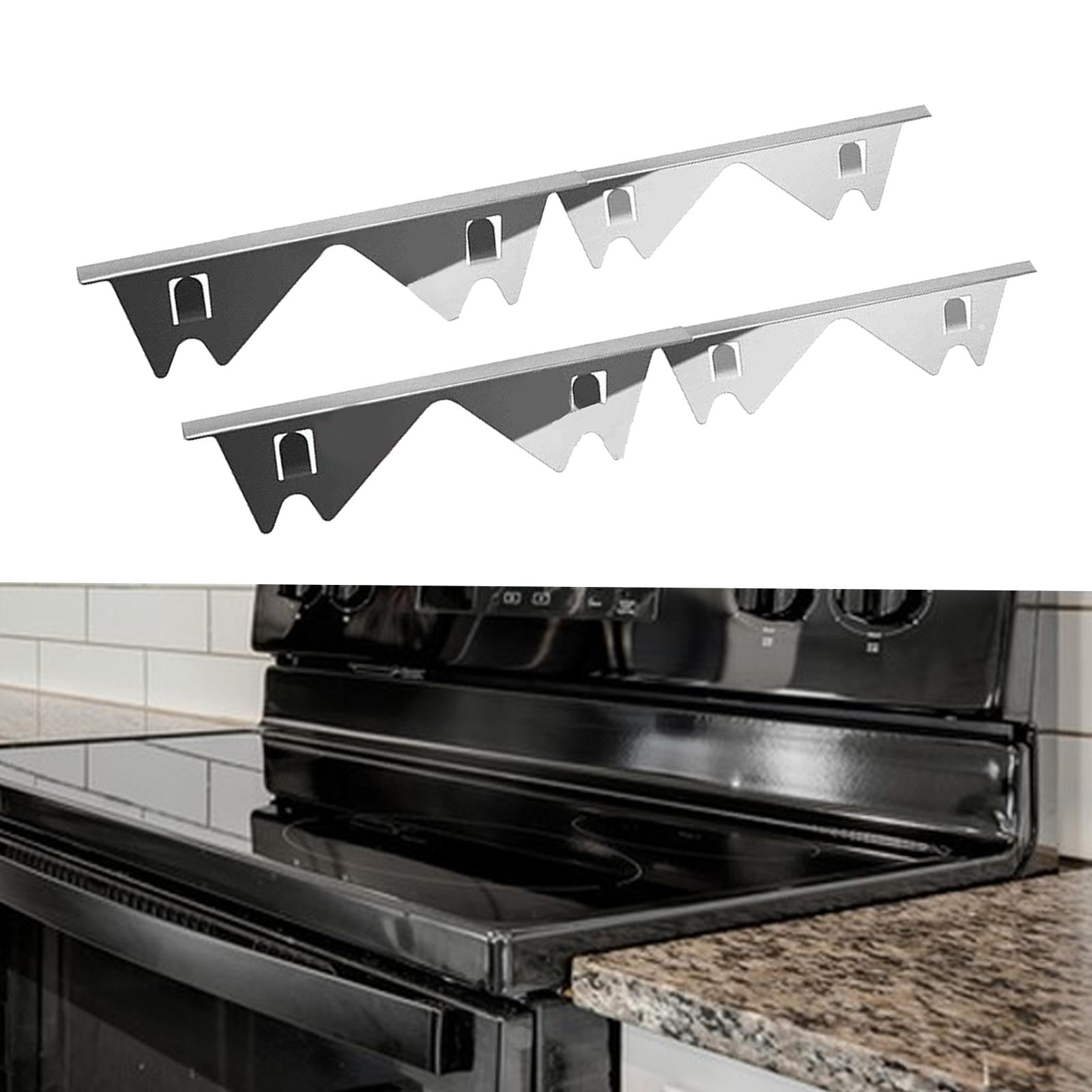 Dualoai Stainless Steel top Counter Cover Kitchen Sturdy Furnaces s 4 pieces