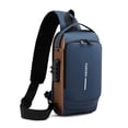 thumbnail image 4 of Otqutp Anti-Theft Sling Backpack Water-Resistant Crossbody Bag Multi Pocket Casual Shoulder Backpack for Men, 4 of 6