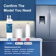 thumbnail image 6 of TXFNY EDR1RXD1 Refrigerator Water Filters,Compatible with Whirlpool Refrigerator Water Filter, Compatible with W10295370, EDR1RXD1, P4RFWB, Kenmore 46-9081, Kenmore 46-9930, 2 Pack, 6 of 12