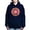 Navy, variant on CafePress - Mandala Cats Sweatshirt - Pullover Hoodie, Classic & Comfortable Hooded Sweatshirt