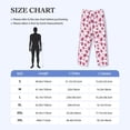 thumbnail image 4 of Gaeub Lilies Flowers Print Mens Pajama Pants,Lounge Pants With Pockets And Drawstring-Medium, 4 of 6