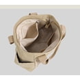 thumbnail image 6 of PIKADINGNIS Women's Canvas Tote Bag Purse Retro Large Size Corduroy Shoulder Bags Messenger Multi-pockets Hobo Handbag Zip Closure, 6 of 6