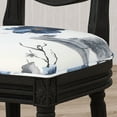 thumbnail image 4 of Noble House Dior Traditional Dining Chairs 40", Set of 2, White, Black, 4 of 5