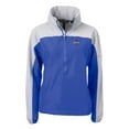 thumbnail image 2 of Women's Cutter & Buck  Royal Tulsa Golden Hurricane Charter Eco Recycled Half-Zip Anorak Jacket, 2 of 3