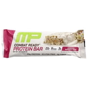 MusclePharm Combat Ready™ Protein Bar, Confetti Birthday Cake, 4 Bars, 1.87 oz (53 g) Each