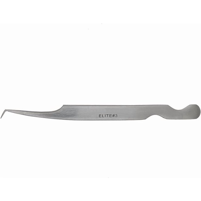 Lash Tweezer Professional Volume False Lash Application Tool | Multi Shapes & Purposes Tweezers | Tweezers for Volume, Isolation & Classic Lashes (Elite #3-70°Angled 5mm Length Tip | Volume)