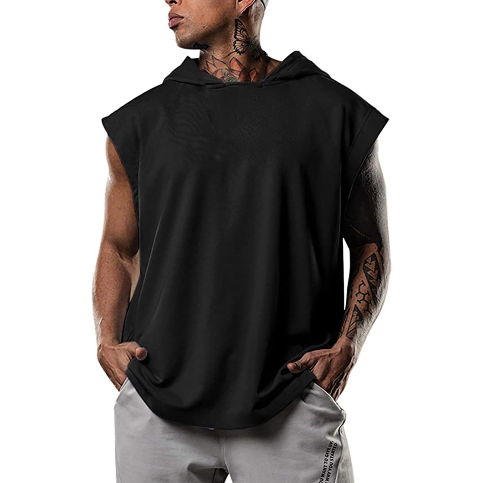 fvwitlyh Y2K Tank Top 100% Cotton Tank Tops Men Workout
