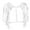 White, variant on Unique Waist Belt Long Tassels Fringe for Stage Dancers Costume Jewelry Waist Body Jewelry Modern Fringe