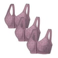 thumbnail image 1 of PEZHADA Cotton Tank Tops For Women 3Pc Womens Front Buckle Oversized Tank Top Style Underwear without Steel Rings Oversized Tank Tops For Women, 1 of 8