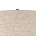 thumbnail image 3 of 360 Lighting Helene Country Cottage Table Lamps 26" High Set of 2 Ceramic Rustic Cream White Glaze Linen Tan Shade for Bedroom Living Room Bedside, 3 of 9