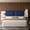 Grey+Blue, variant on Luxury Modern King Size Upholstered Platform Bed Frame with Large Faux Leather Headboard and Bothside Shelves, Solid Wood Slats Support, No Box Spring Needed