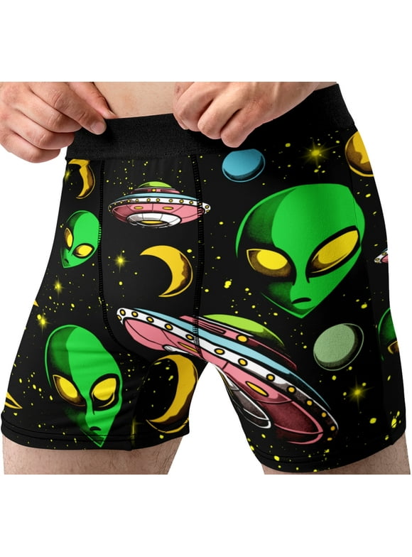 Mens Novelty Boxer Briefs Birthday Underwear