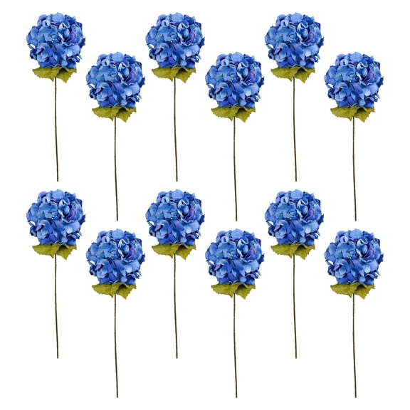 12 Pack: Navy Hydrangea Stem by Ashland