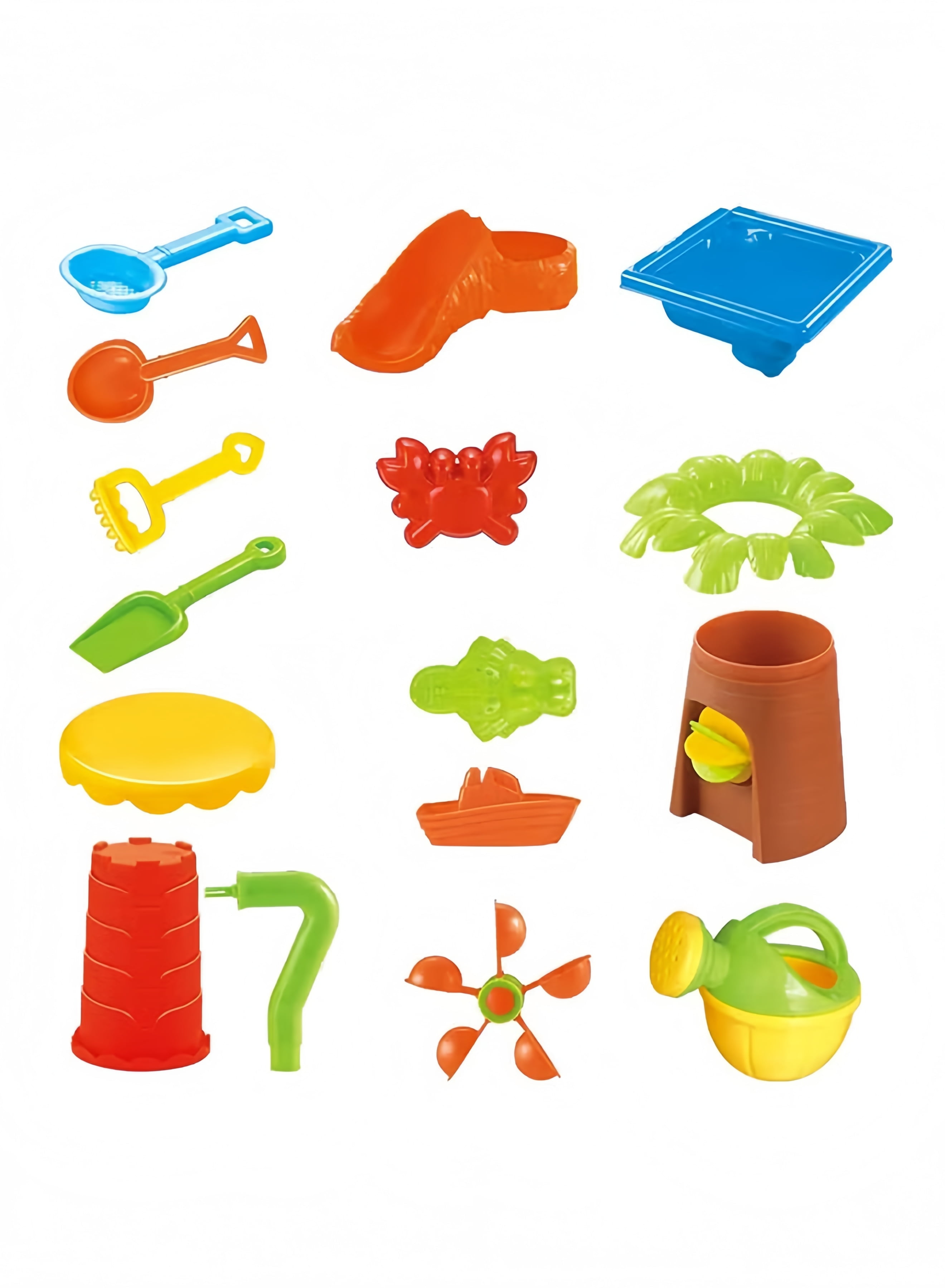 Kids Multi-Functional Sand & Water Play Table - Dinosaur Theme Sand Table with Stools & Accessories