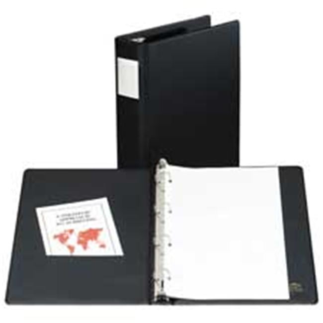 Avery Consumer Products Ave06100 Round Ring Binder 4 1in Avery Consumer Products Ave06100 Round Ring Binder 4 1in Capacity 14in X8 50in Black