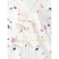thumbnail image 2 of Wonder Nation Baby Girls' Bow Front Cardigan Sweater, Sizes 0M-24M, 2 of 3