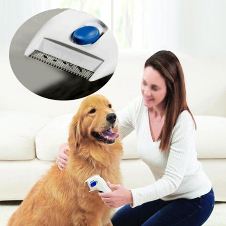Electric Flea Comb Dog Cat Hair Brush Lice Cleaner Tick Killer