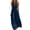 Navy, variant on Joau Women's Summer Beach Jumpsuit Halter Neck Sleeveless Wide Leg Long Pant Jumpsuit Romper One Piece Backless Hawaiian Print Party Outfits