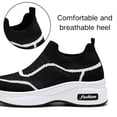thumbnail image 4 of BERANMEY Women's Slip On Walking Shoes Lightweight Breathable Mesh Sneakers with Arch Support Soft Foam Cushion for Work Casual Comfort Non Slip, 4 of 9