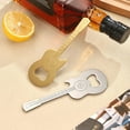 thumbnail image 5 of PPgejGEK Stainless Steel Guitar Shaped Bottle Opener, Metal Beer Cap Remover with Keychain, Novelty Barware Tool for Music Lovers, Portable Party Accessory, 5 of 9