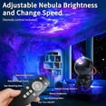 thumbnail image 7 of RGB Starry Sky Galaxy Projector Lamp with Remote Control,Multiple Star Patterns,Dimmable,Ceiling Light,Suitable for Bedroom,Living Room,Party Decoration,Christmas,Birthday Gifts,Black, 7 of 7