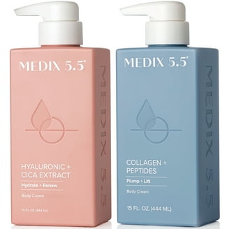 Medix 5.5 Anti Aging Body Lotion & Hyaluronic Acid Cream Set 15 fl