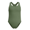 thumbnail image 6 of FSYBOA Girls One-piece Swimsuits, Sleeveless Casual Summer Fashion Kids Bathing Suits&nbsp; Army Green Size 4-5T, 6 of 6